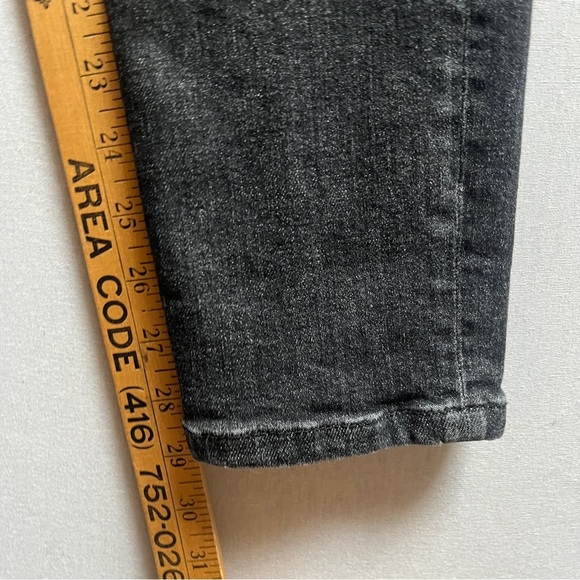 Mac Hemp Denim Mid Rise Women's Black Slim Jeans Sz 30 - Picture 12 of 14